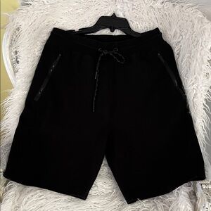 Men's Black Athletic Shorts
